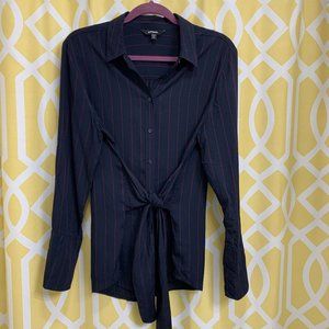 Express Button Down Shirt w/Tie Sz M
